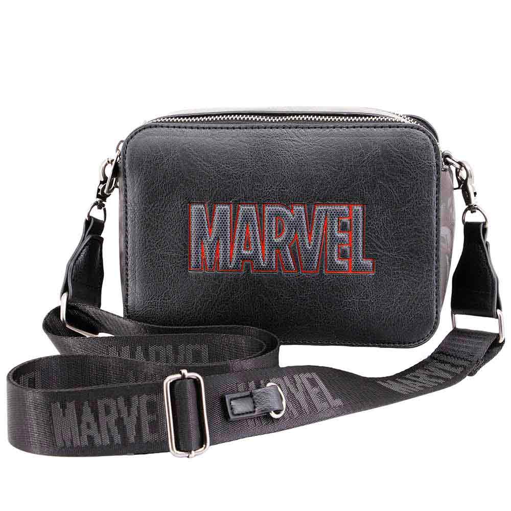 KARACTERMANIA – wholesale Axelremsväska – Dam – Marvel Universe-Ibiscuit Väska, Svart1