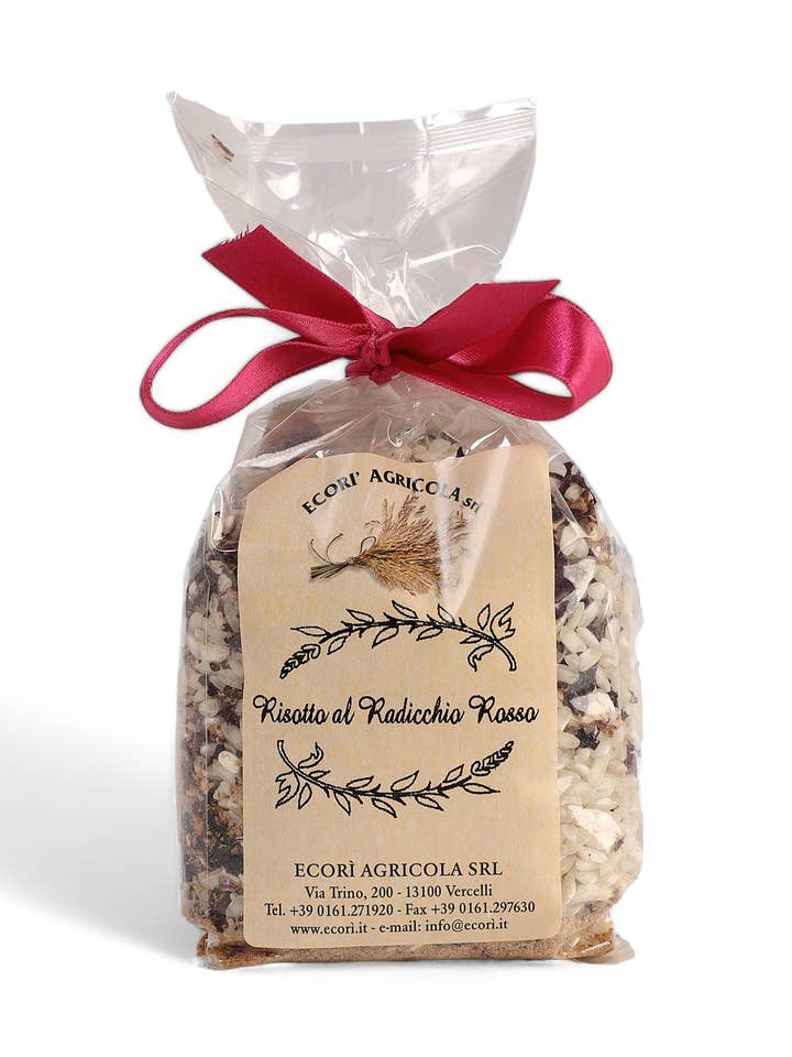Risotto 300 g Radicchio et speck avec Riz Carnaroli Classique pour la vente par ECORI' AGRICOLA SRL