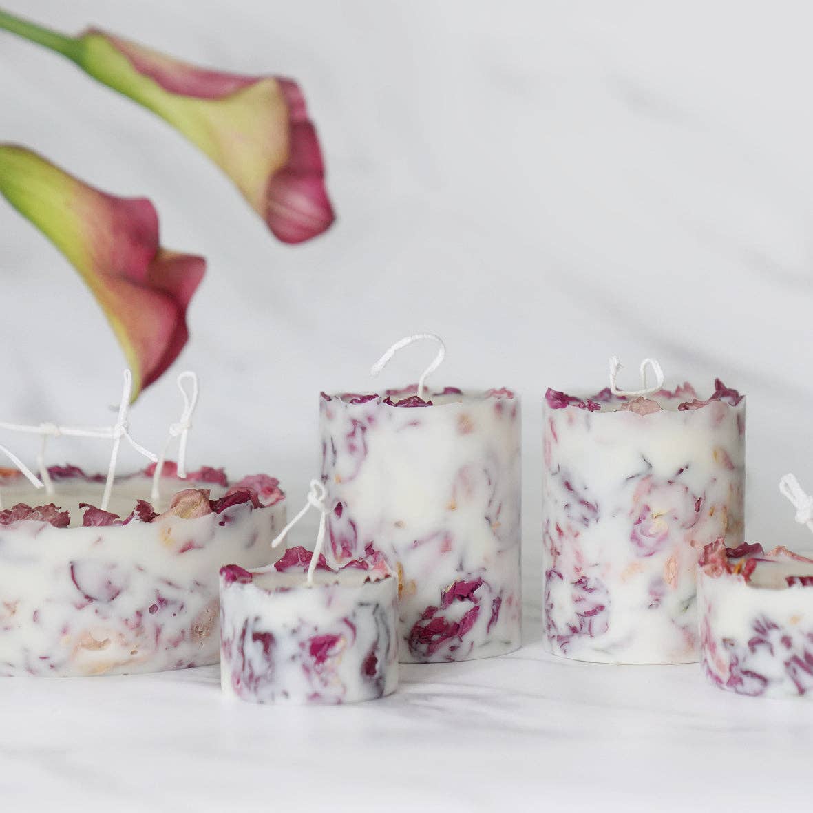 KOTT - Wholesale Pillar Candle - Rosy Dawn 103