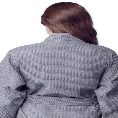 Lotus Linen - Wholesale Robe - Women's - Lightweight Cotton Waffle Robe for Women- SPA Bathrobe17