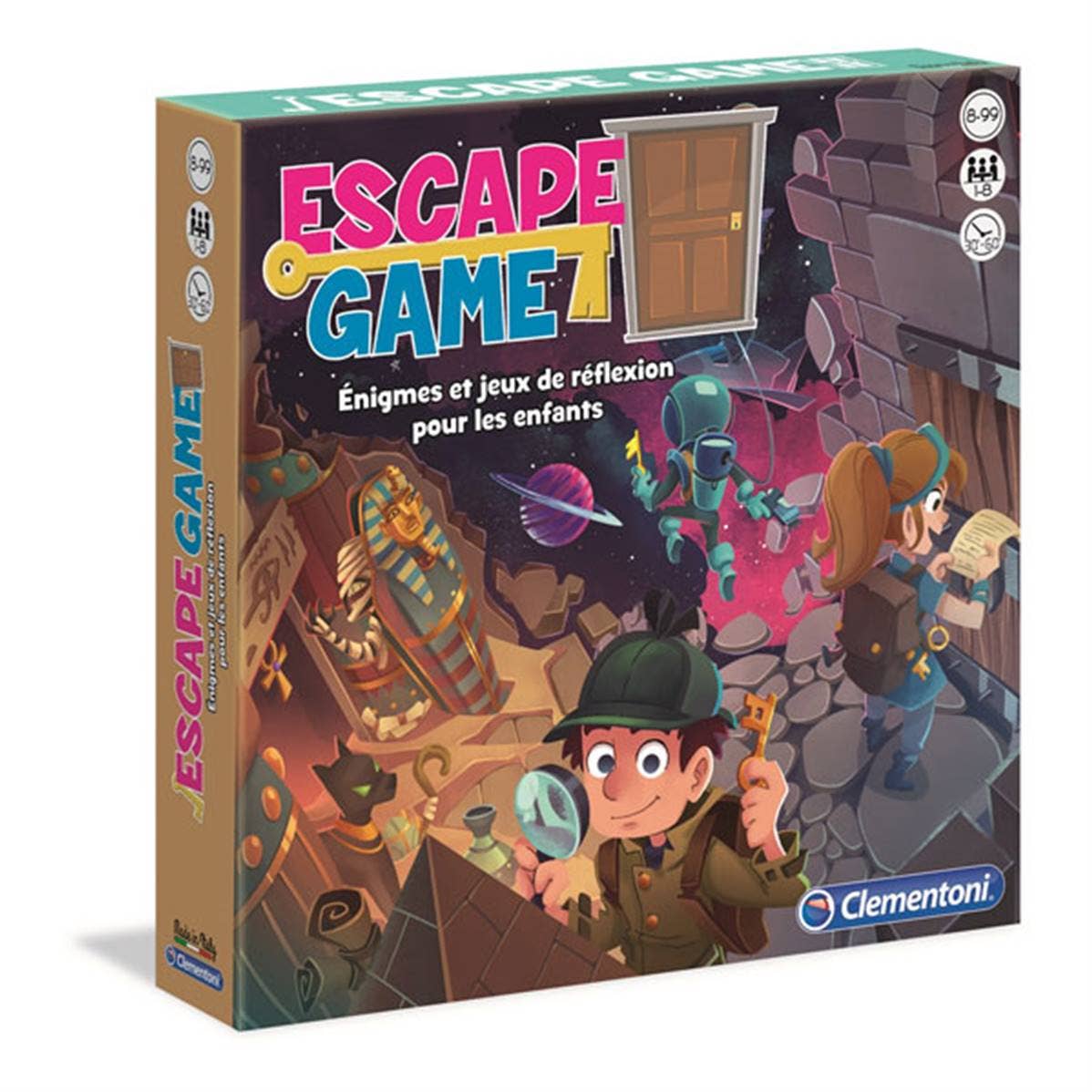 TSJJ - Wholesale Board Game - Clementoni - Escape Game0