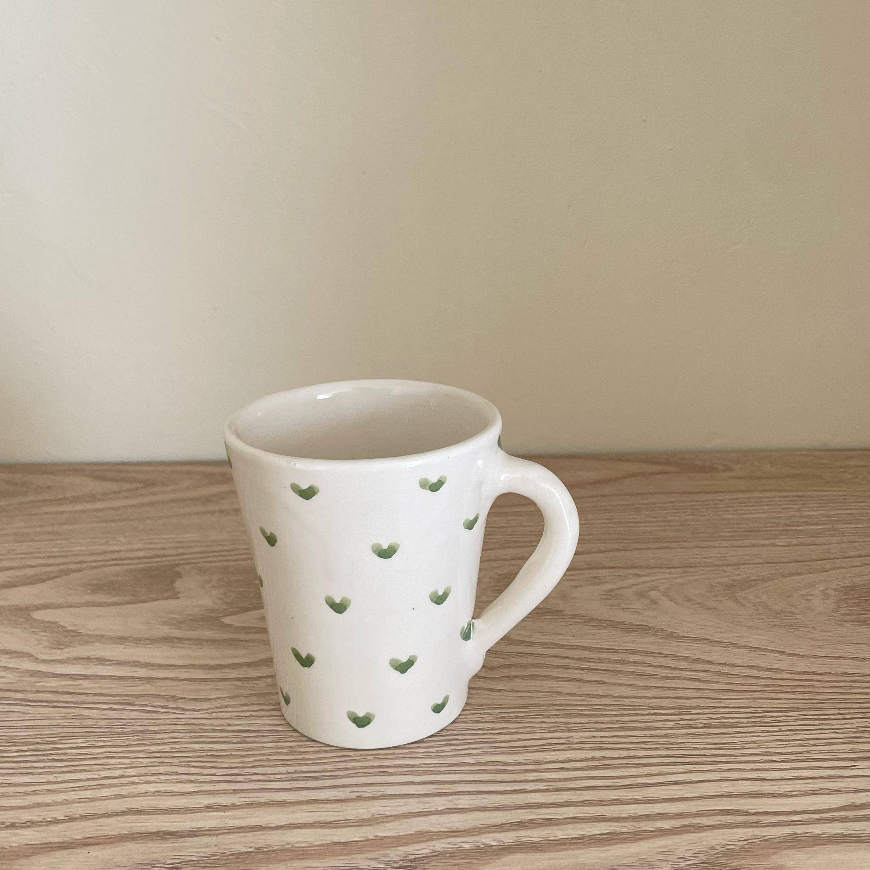 LeBazare - Wholesale Coffee Mug - Gobelet en céramique fait main – Motif cœurs6