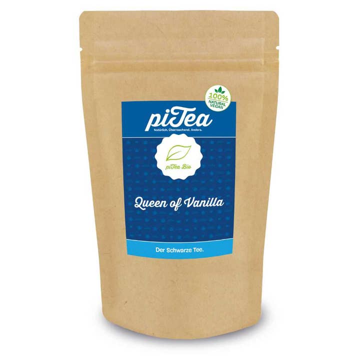 piTea - Die Teestation in der Dose - Wholesale Losse thee - Queen of Vanilla zwarte thee | BIO |1
