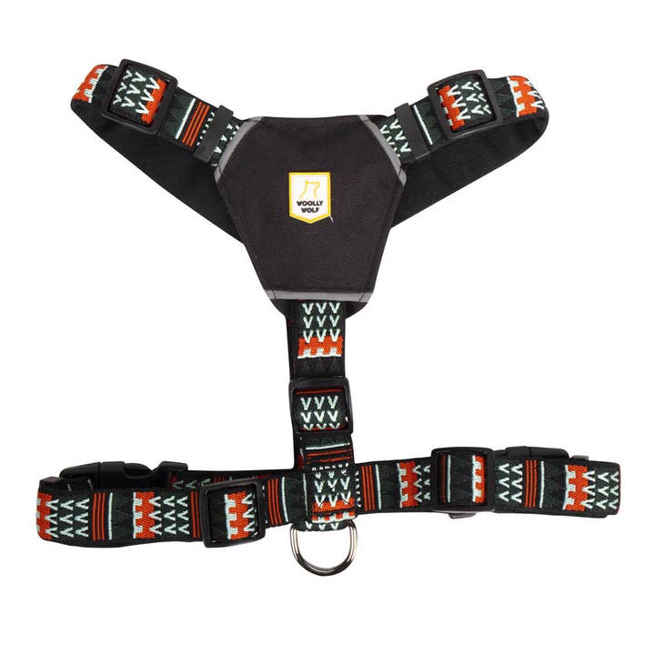 Woodland Dog Harness Recycled (RPET) for wholesale by Woolly Wolf