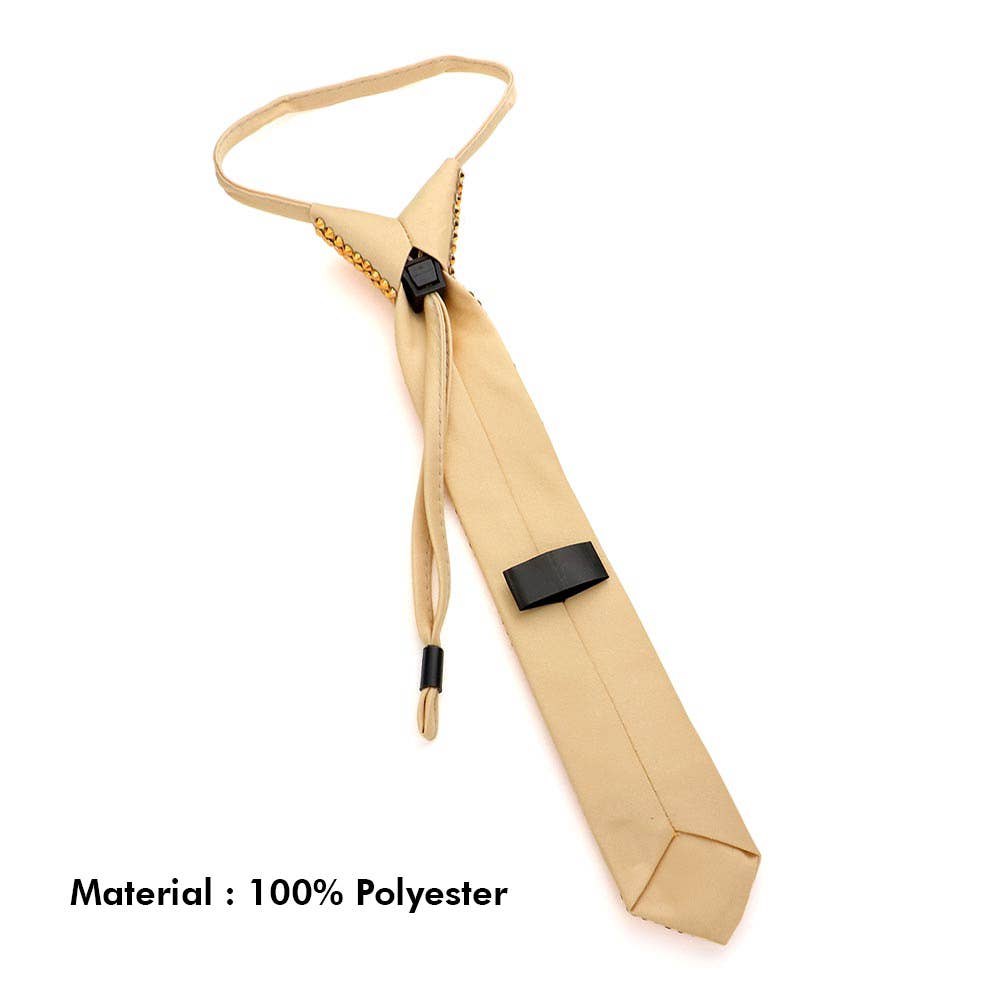 Diacly - Wholesale Necktie - Men's - Elegant Dazzling Rhinestone Adjustable Neck Tie5