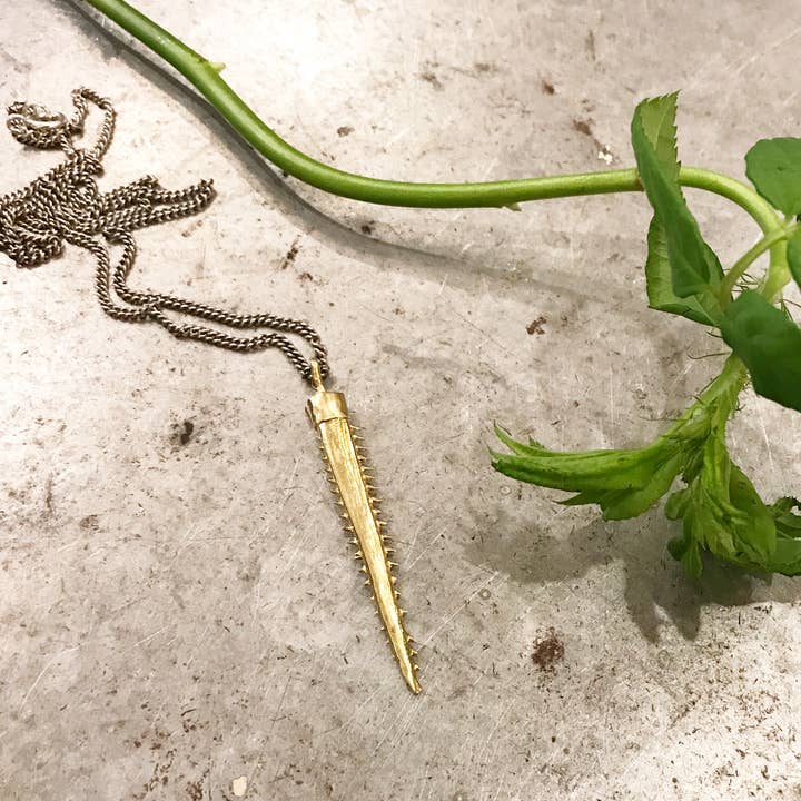 Fish Bone Necklace for wholesale by MADE IN JEWELRY