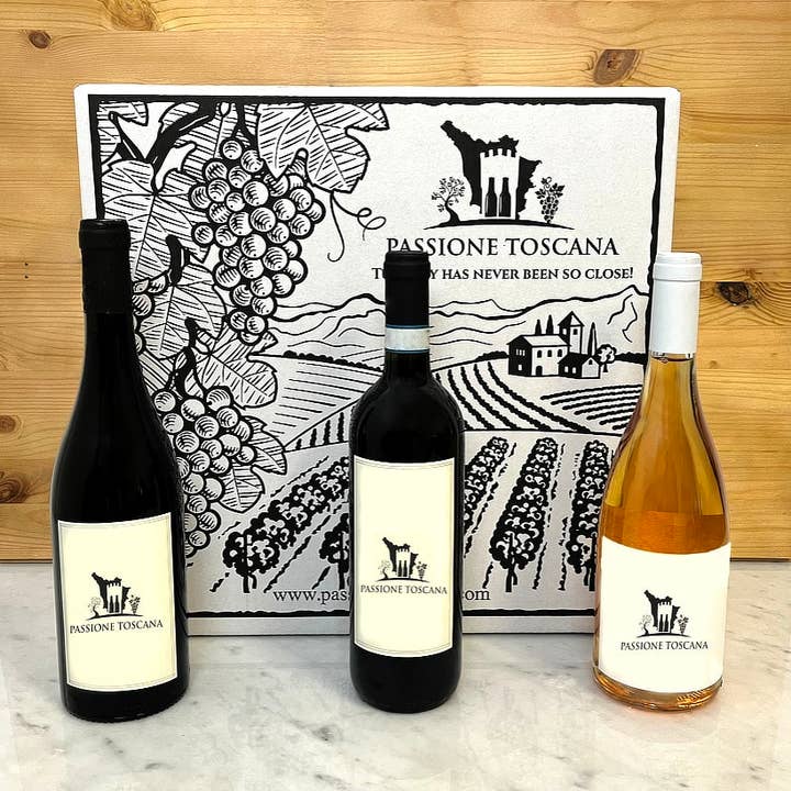 Wijn abonnementsbox voor wholesale door Passione Toscana