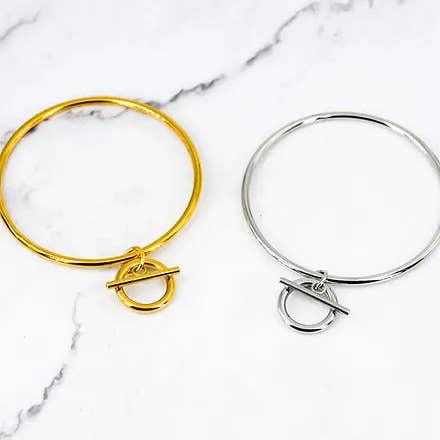Angiie - Wholesale Bangle Bracelet - Slash Zero bangle