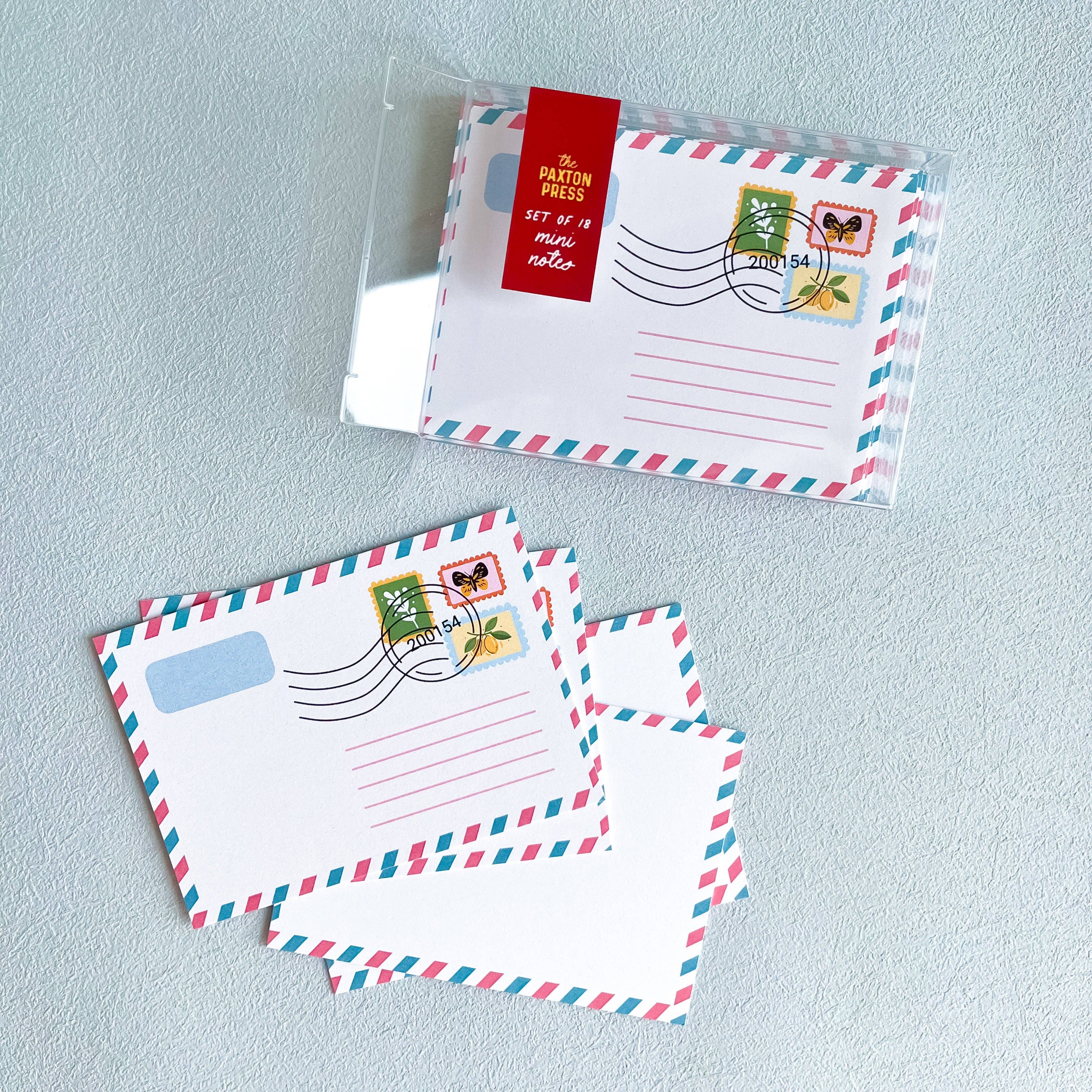The Paxton Press – wholesale Stationery/notecard set – Mini Mail - Post Cards2