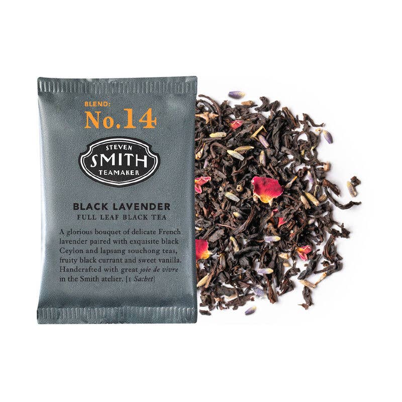 Smith Teamaker - Vendita all'ingrosso Tè in bustine - Lavanda Nera - Tè Nero - Bustine Sfuse