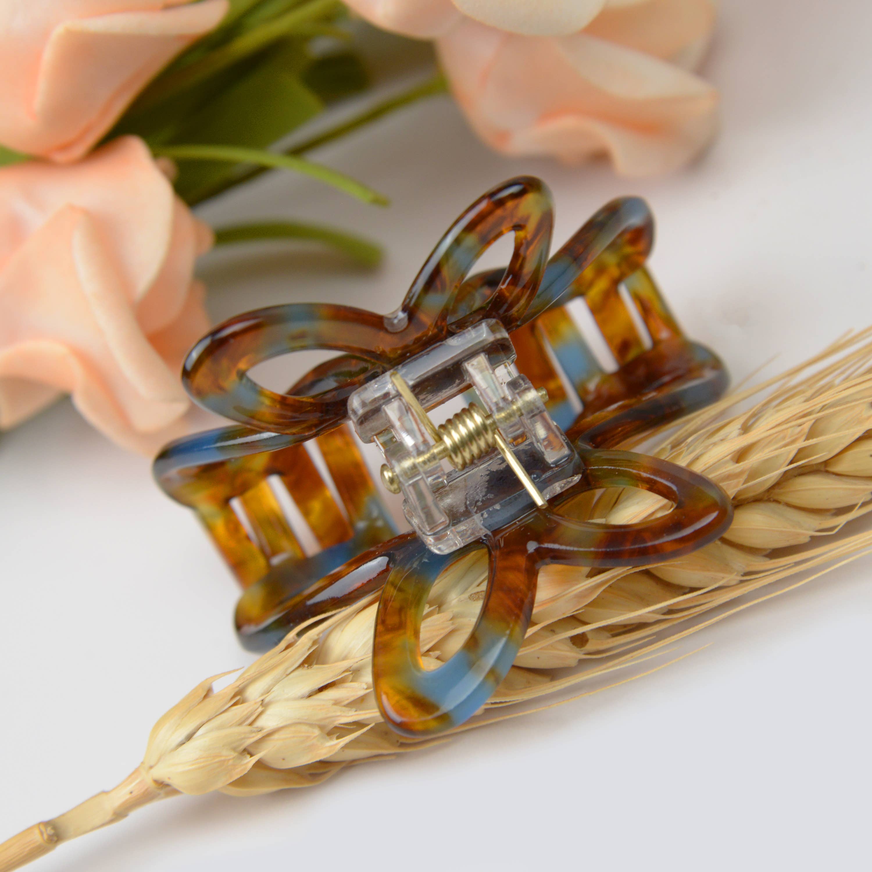 TheDivaSoap – wholesale Hårklämma - Dam – Ihålig fjäril hår klo klämma3