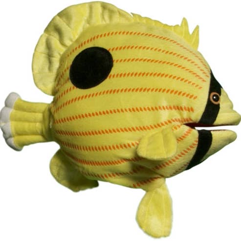Poisson-papillon de Zanzibar Sunny Puppets (16") pour la vente par Silly Puppets