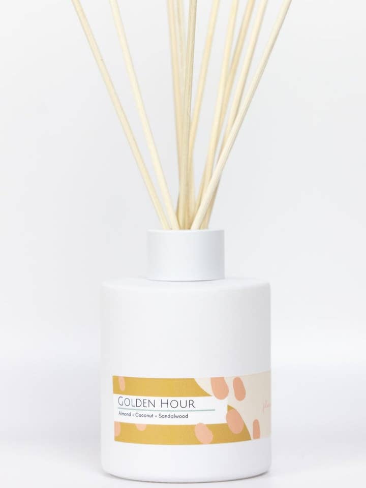 Reed Diffuser | 4 oz | Golden Hour for wholesale by The Fleurish Co