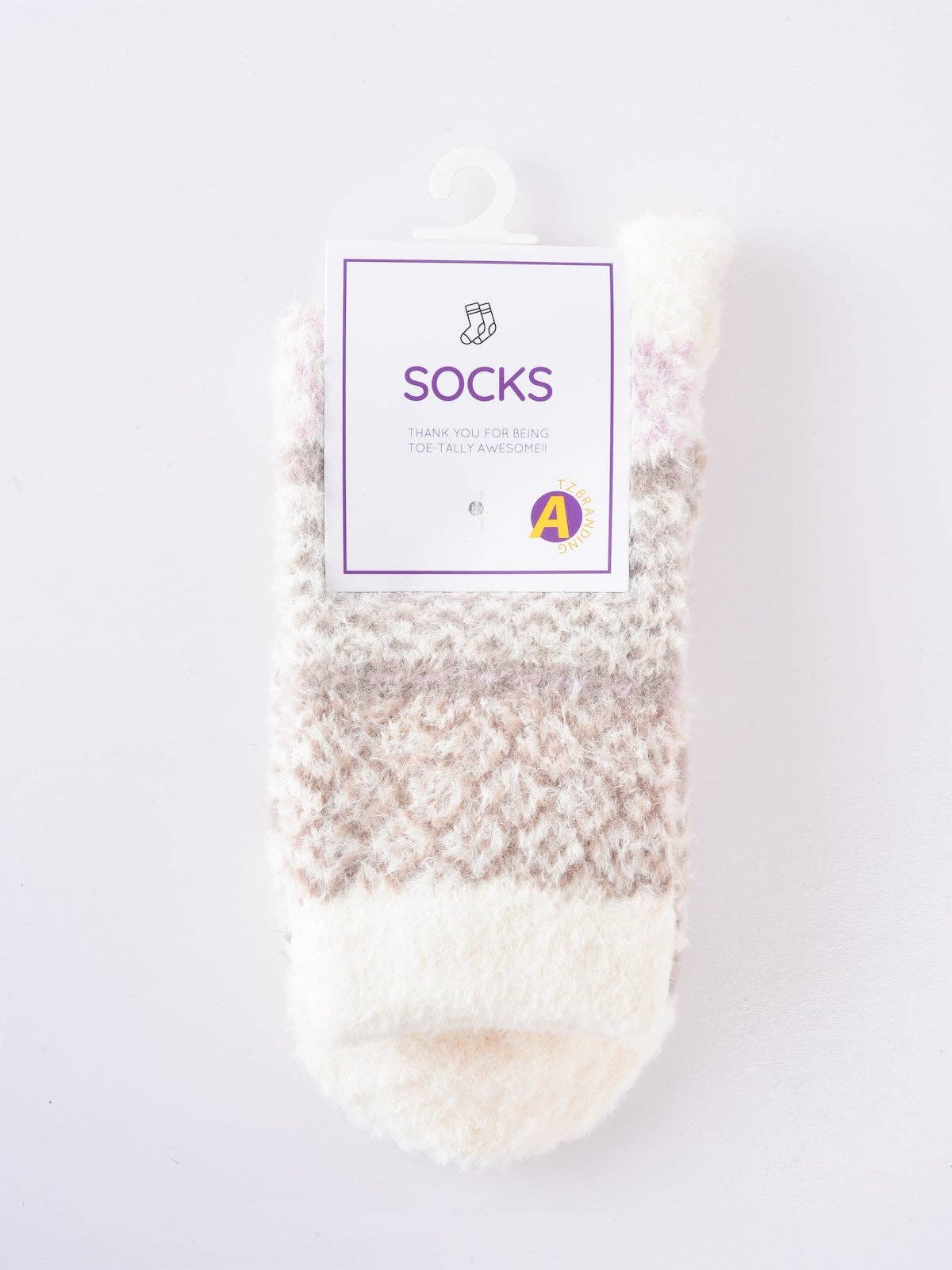 Funkyrel® Atzbranding Limited - Wholesale Socks - Women's - Rufia - Cozy Fleece Thick Mid-Calf Socks0