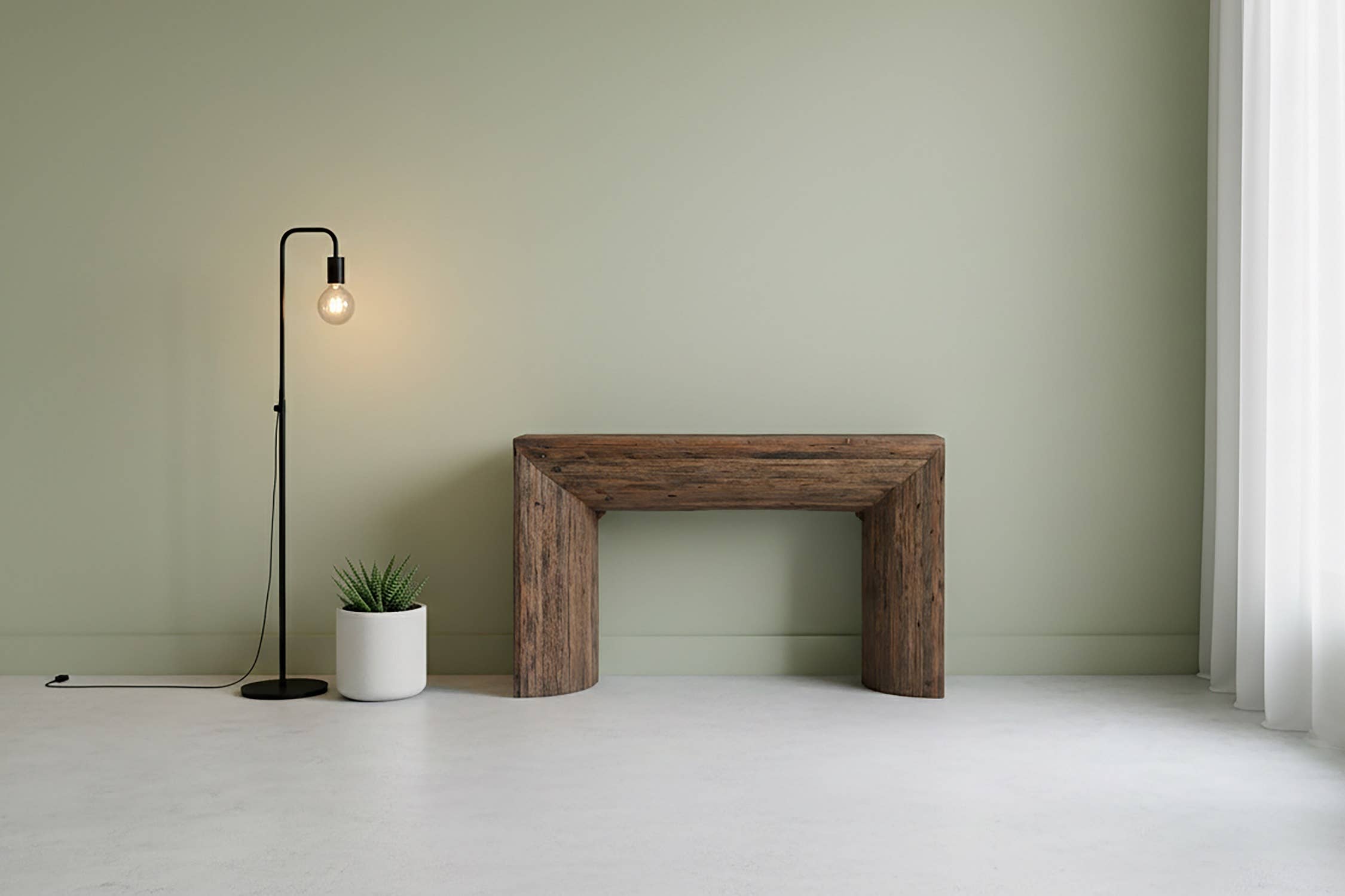 Wood Strips Console Table Natural H 35.5" & L 59" for wholesale on Faire11