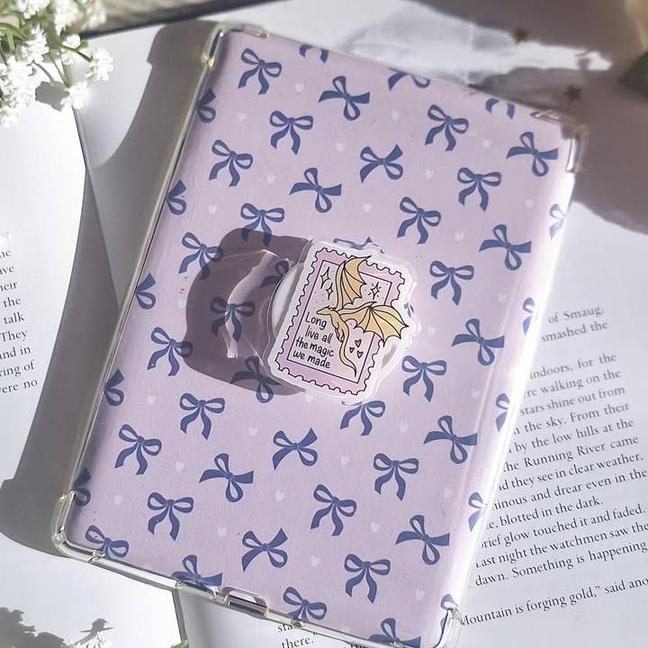 Long live dragon acrylic kindle grip for wholesale by Romantasy Designs