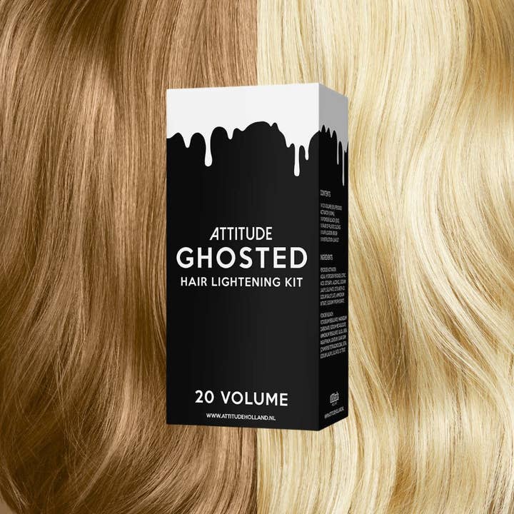 Attitude Hair Dye - Wholesale Hair Dye - Ghosted Hair Lightening Kit 20 Full Vegan, Cruelty-Free