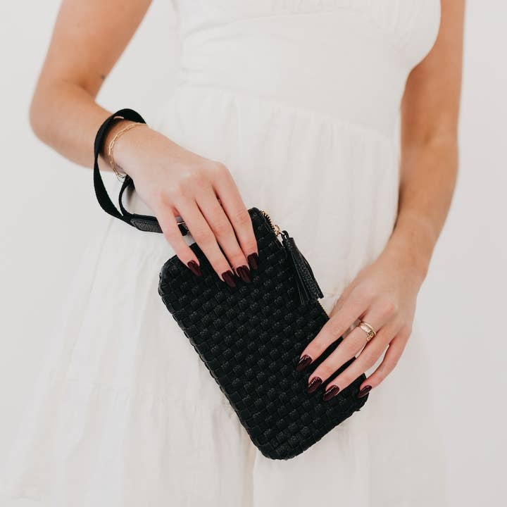 Pretty Simple - Wholesale Clutch Bag - Women's - Emma Woven Clutch Wristlet