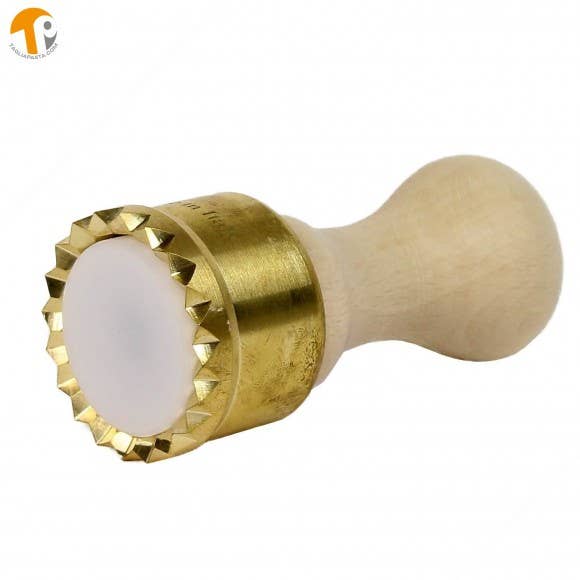 50 mm Round Shaped Brass Stamp with Automatic Ejector for wholesale by Tagliapasta