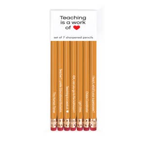 Ruth & Dottie Colored Art Pencils Set of 7