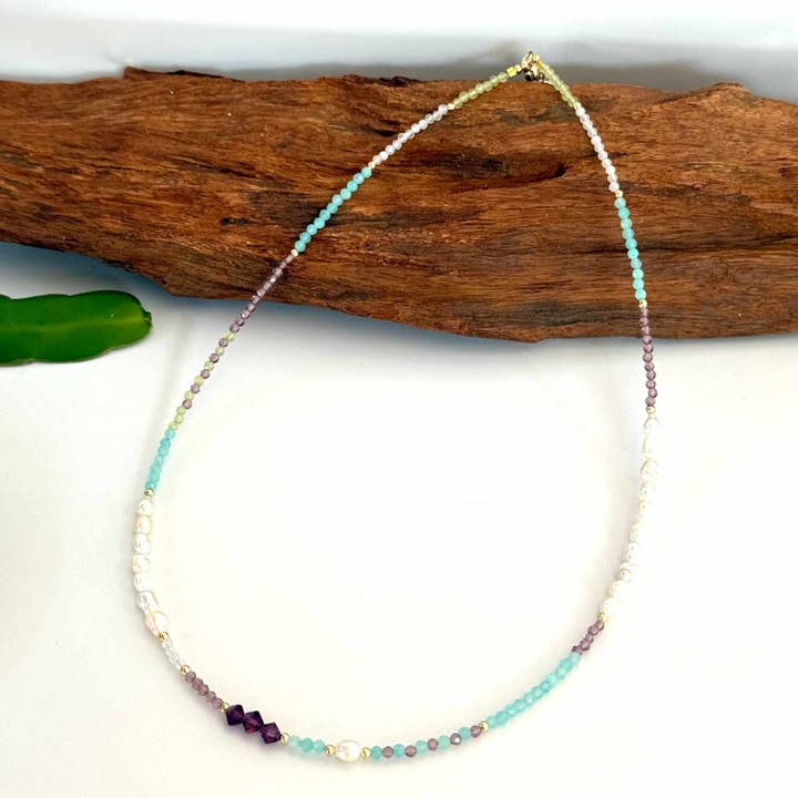 Cara Halsband: Pärlor och Stenpärlor för Alla hjärtans dag för wholesale av Marquet