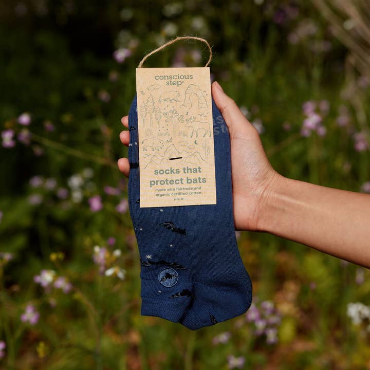 Conscious Step - Wholesale Socks - Unisex - Ankle Socks that Protect Bats2