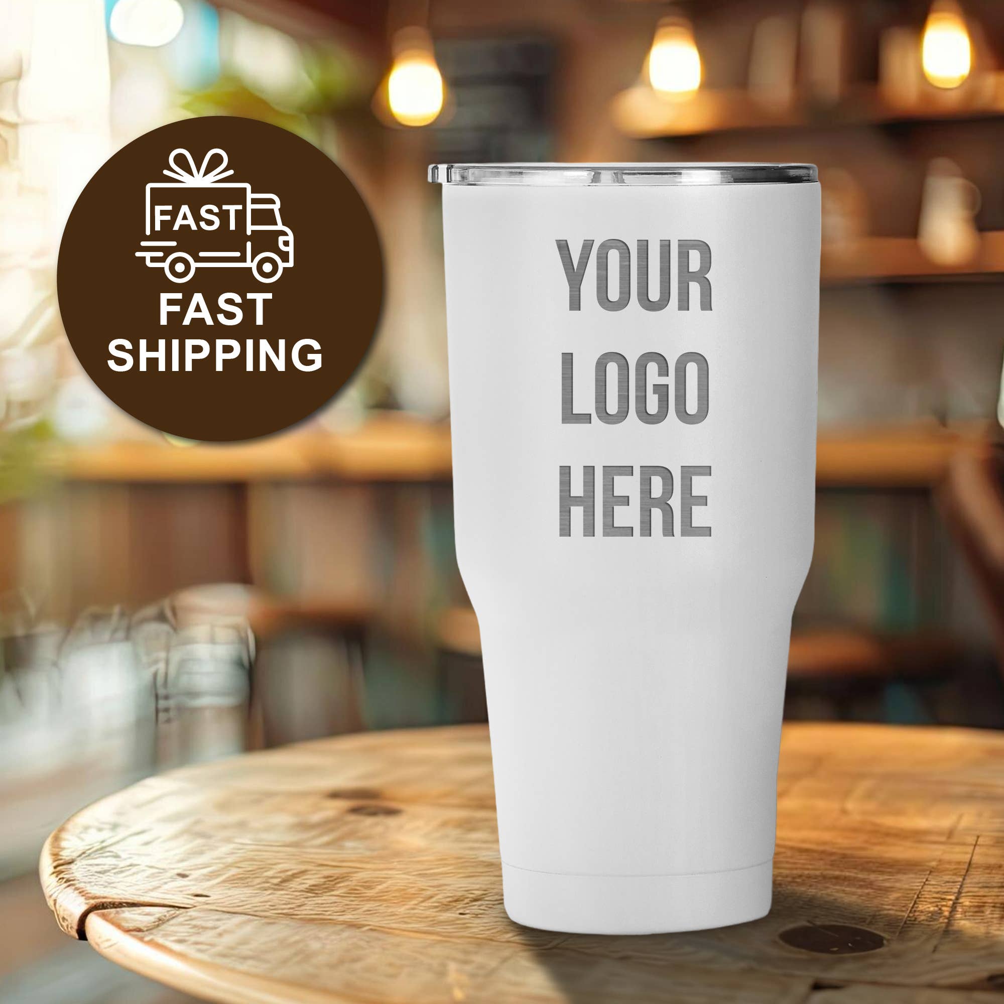 Engrave My Memories - Wholesale Insulated Mug/Tumbler - Custom Engraved Logo Regular Tumbler Personalized Bulk 30oz6