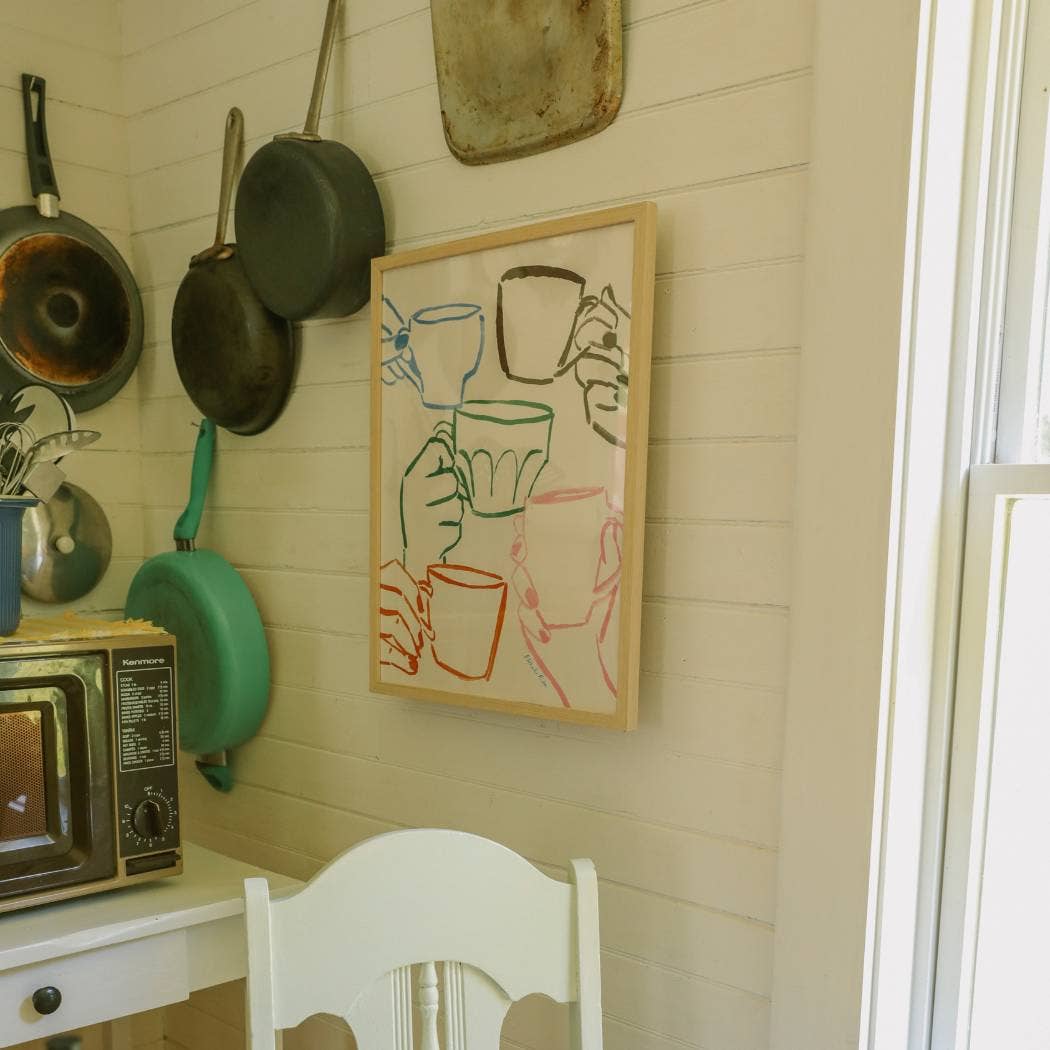 Phthalo Ruth - Wholesale Art Print - "Café du Jour" Coffee Art Print3