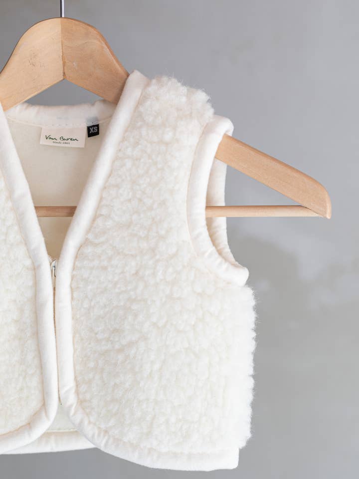 Van Buren - Wholesale Outerwear Vest - Kids - Wool baby bodywarmer Nilo - XS / 74-92 - 3 colors3