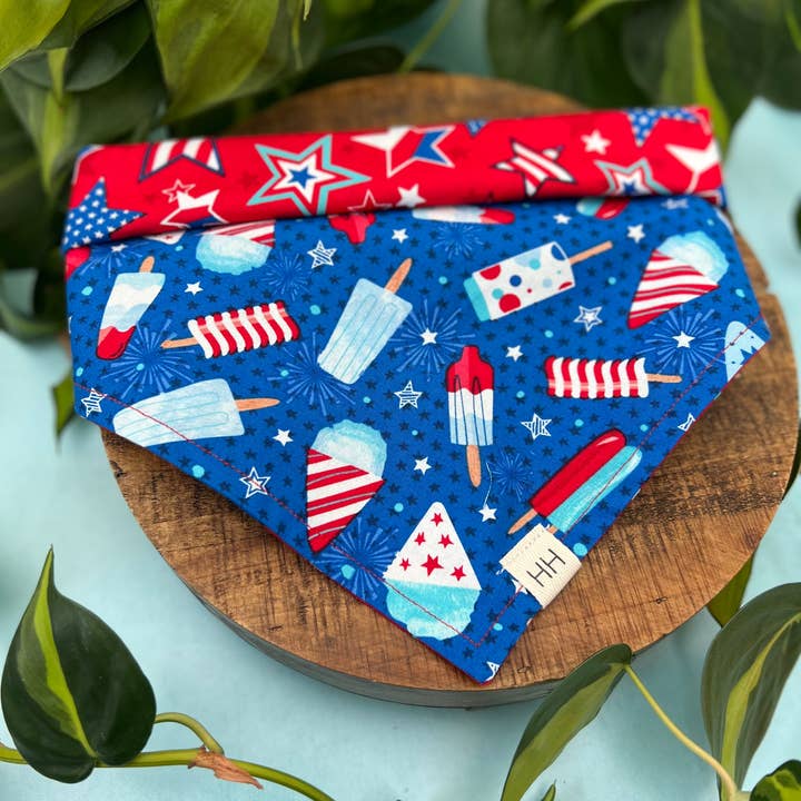 Pañuelo paleta patriótica para venta al por mayor de Hodge House