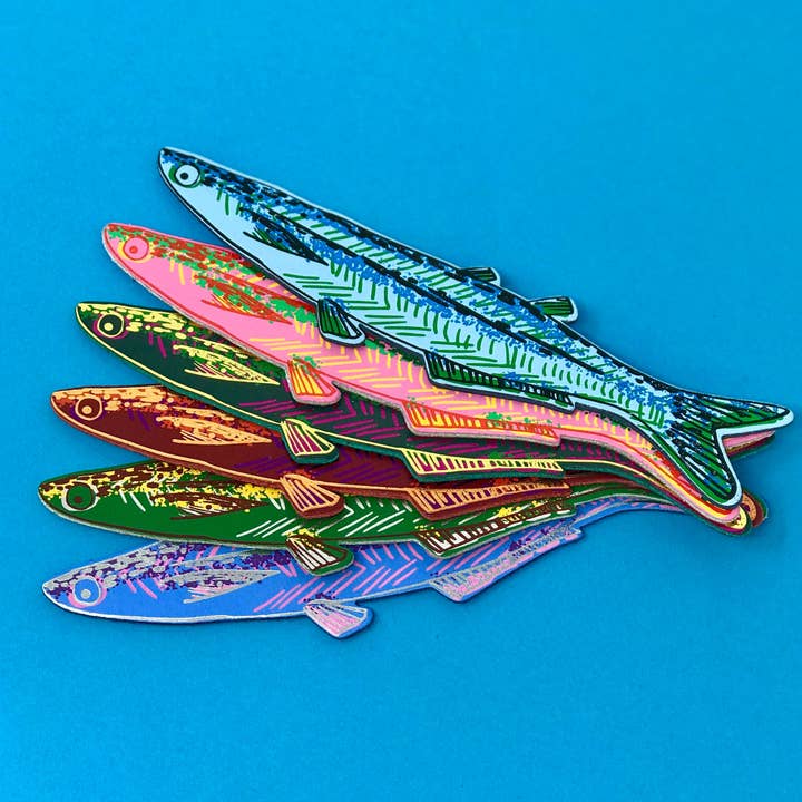Fish Bookmark for wholesale by Ark Colour Design