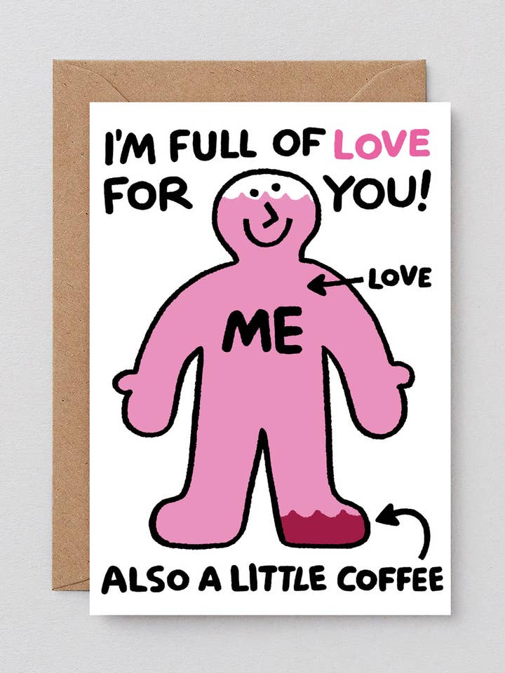 Tarjeta de Felicitación "Estoy Lleno de Amor por Ti" para venta al por mayor de Wrap