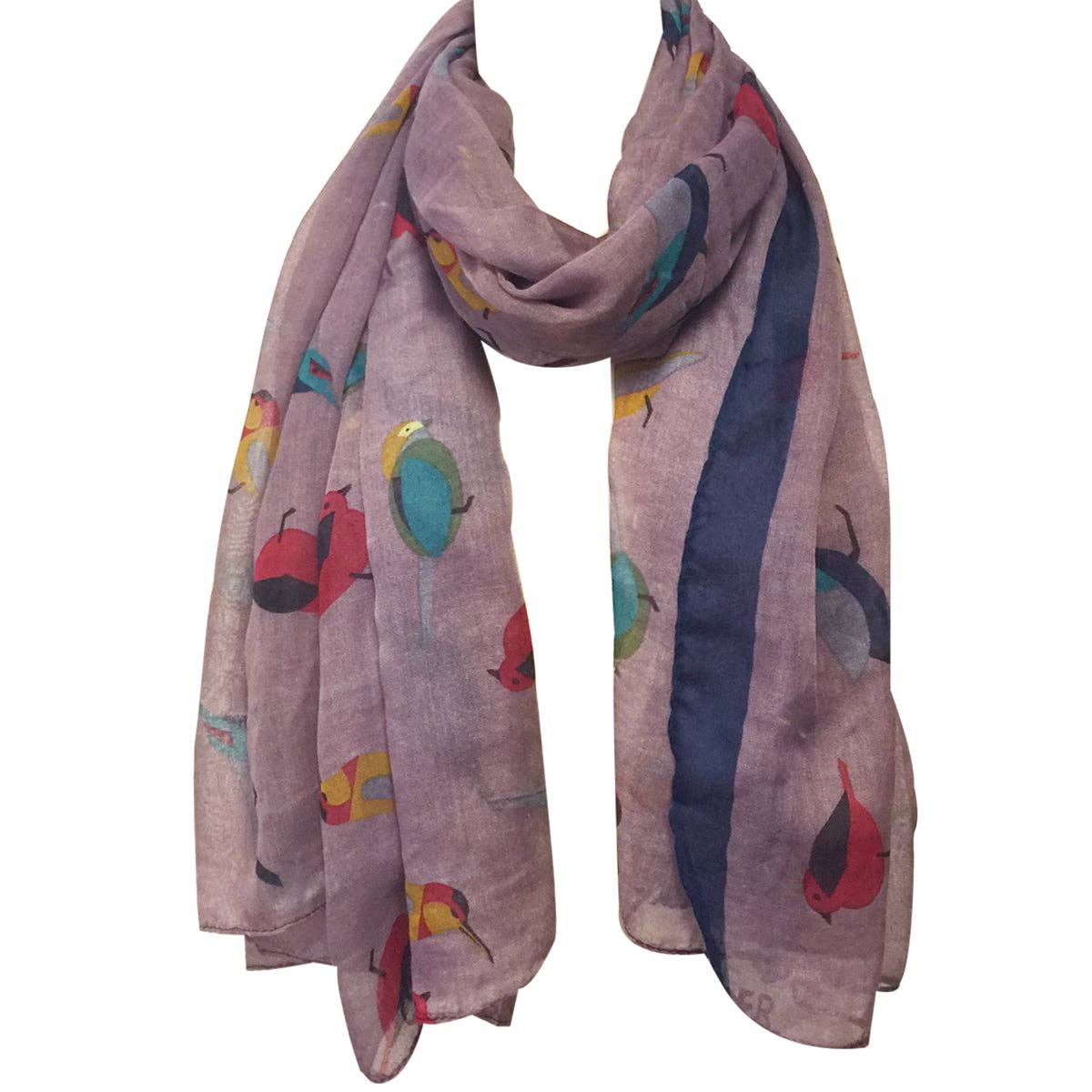 Wrapables.com - Wholesale Scarf - Women's - Wrapables Soft Viscose Bird Print Multi-Style Scarf22