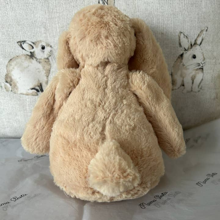 Mama Siesta – Peluche - Crianças e bebés por atacado – Pelúcia Bonnie Bunny Pequena para Bebês, 25 cm3