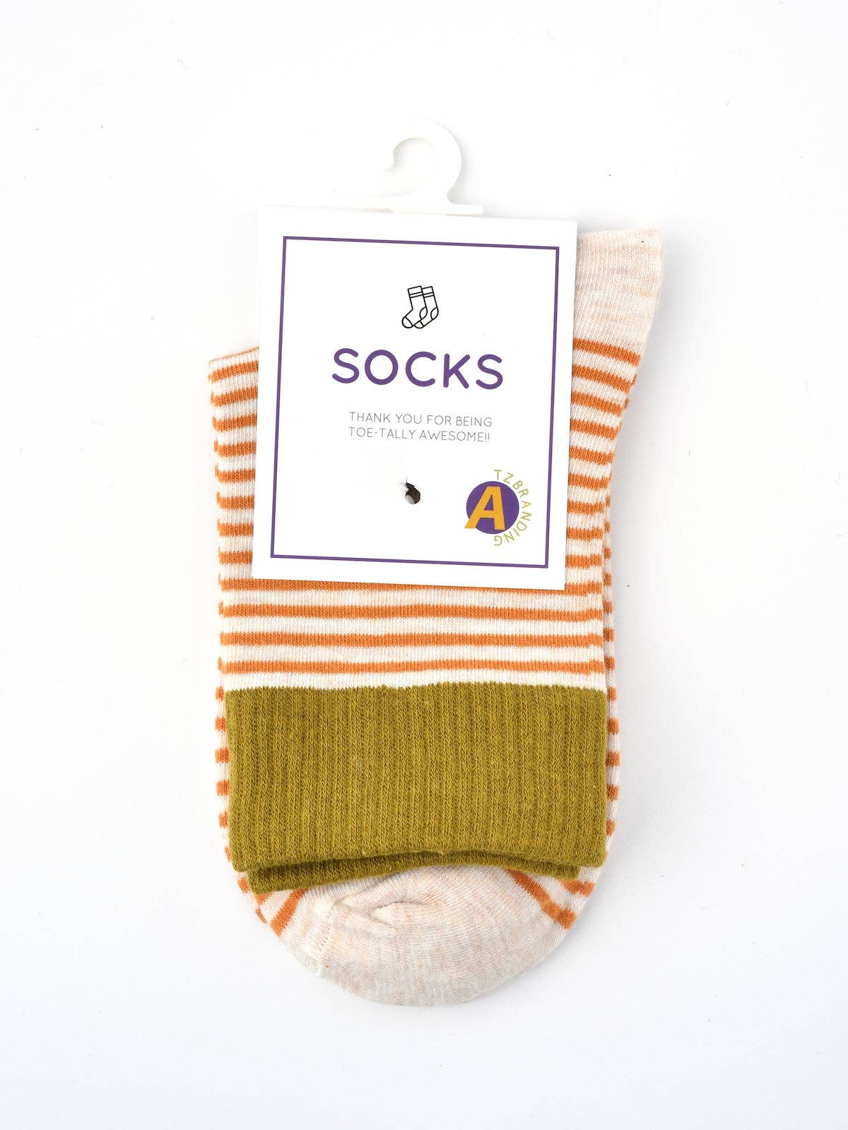 Funkyrel® Atzbranding Limited – wholesale Strumpor - Dam – Rufia - Vibrerande randiga mellankalvstrumpor7