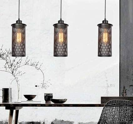 Ledsone – wholesale Chandelier/hanging light – 3 head Hanging Cage Ceiling Pendant Light Island Lighting ~52693