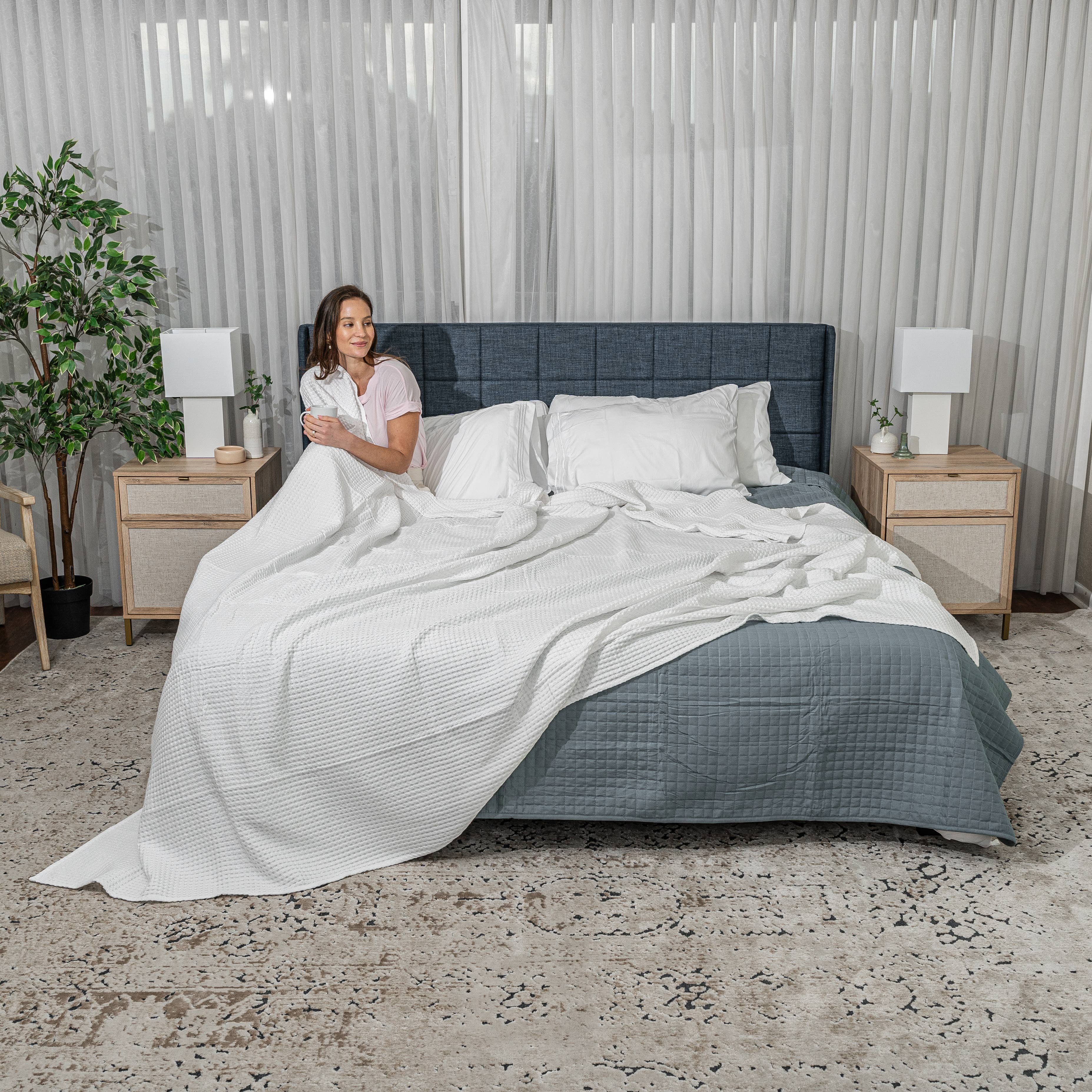 Comfy Cubs - Wholesale Throw Blanket - Waffle Blanket for Adults, Soft Bed Blanket by Comfy Cubs1