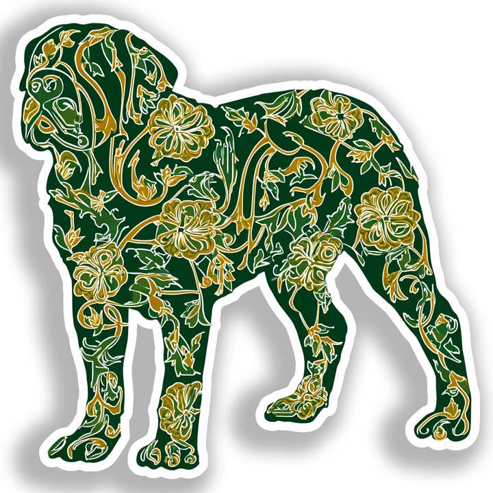 Rottweiler Dog Decal Sticker # A017937 for wholesale by Yoonek Graphics