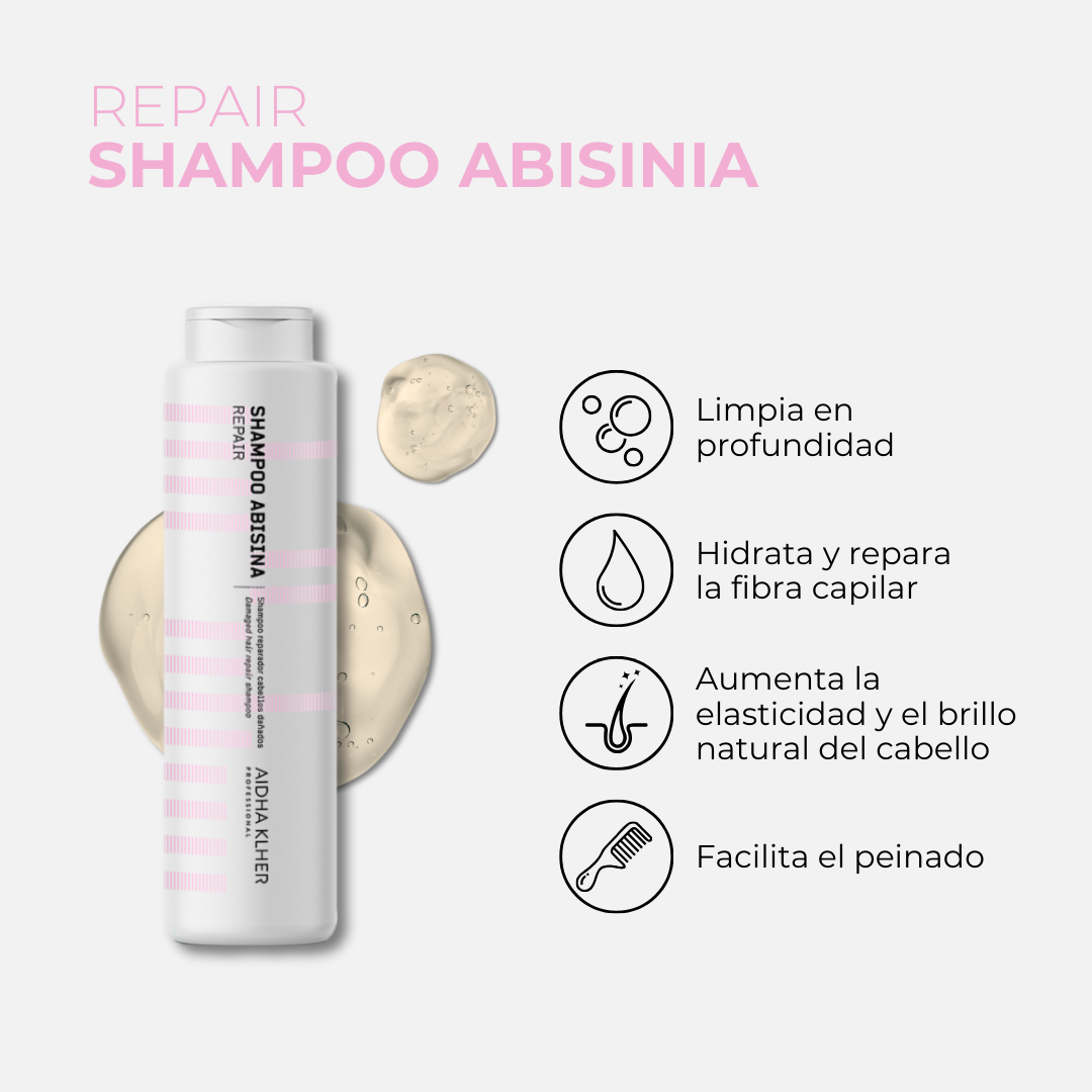 Aidha Klher – wholesale Hair shampoo – Shampoo Abisinia | Shampoo that repairs damaged hair2