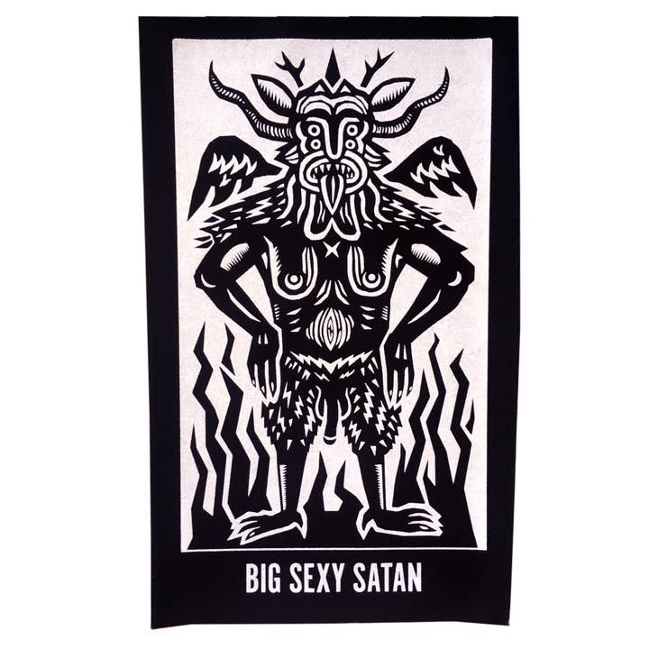 Arcane Bullshit - Wholesale Patch - "Big Sexy Satan" Back Patch