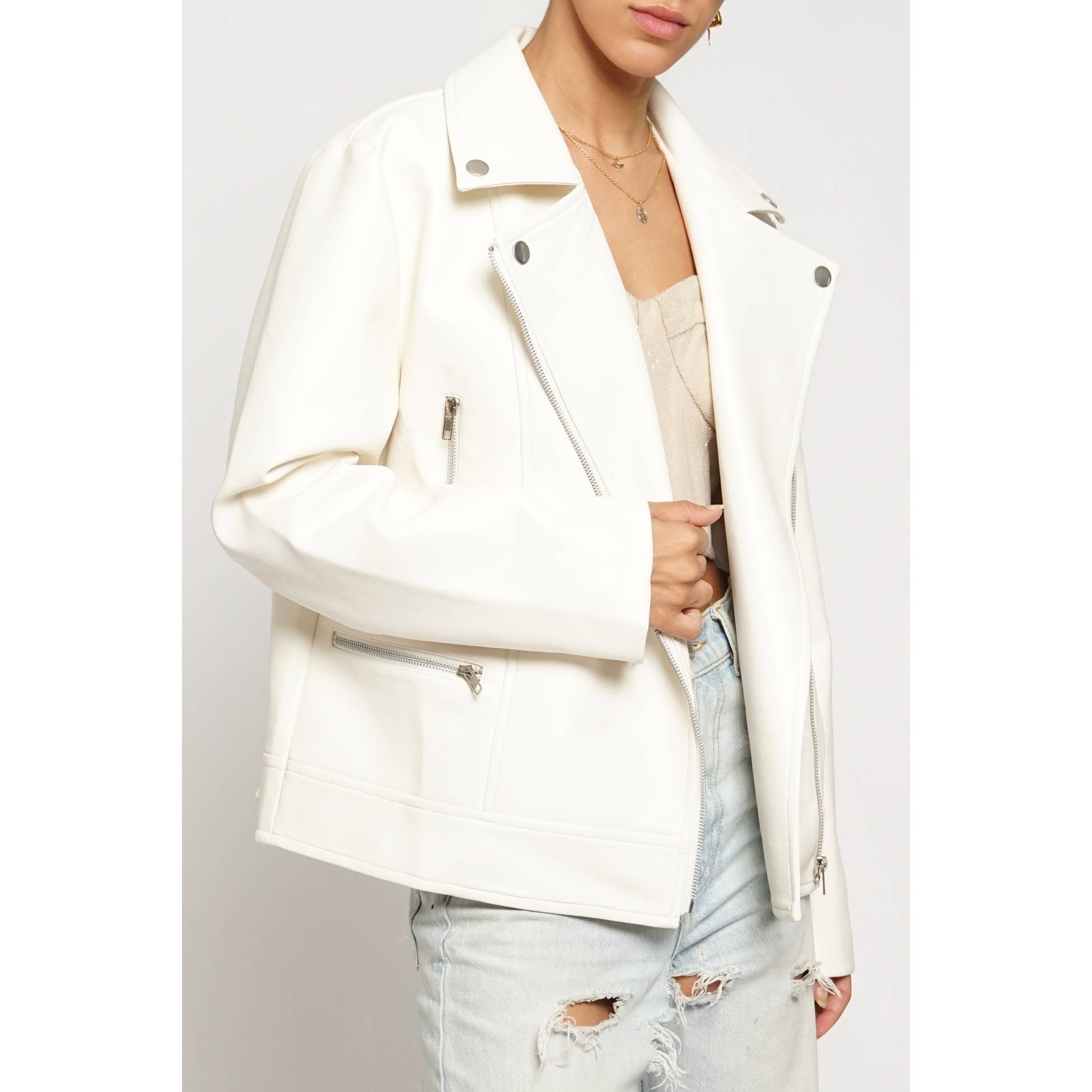 Sans Souci – wholesale Motorcykeljacka - Dam – PU-motorscykeljacka5