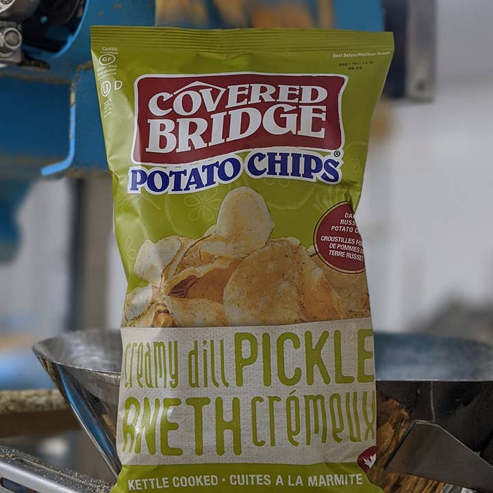 Covered Bridge - Wholesale Chips - 170g Creamy Dill Chips2