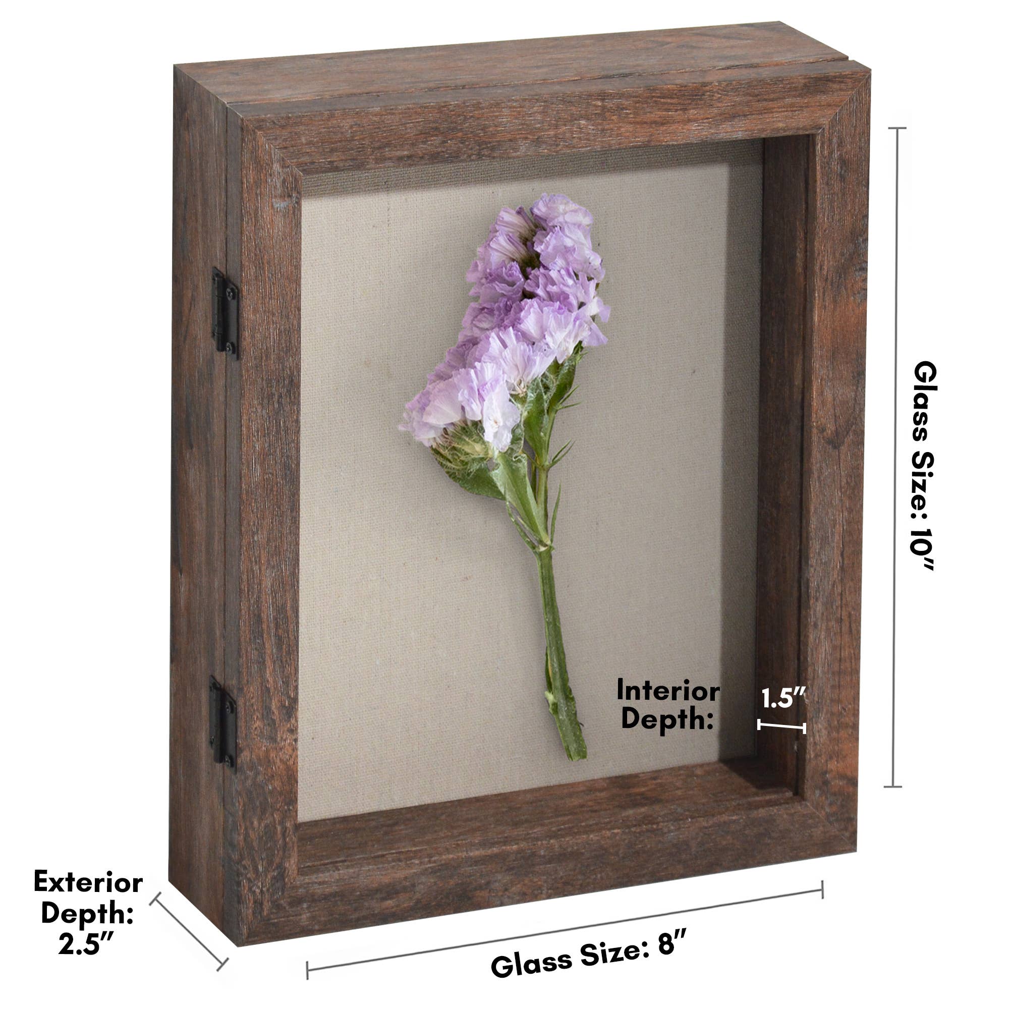 Americanflat - Wholesale Picture Frame - Americanflat Front Loading Shadow Box Frame for Keepsakes9