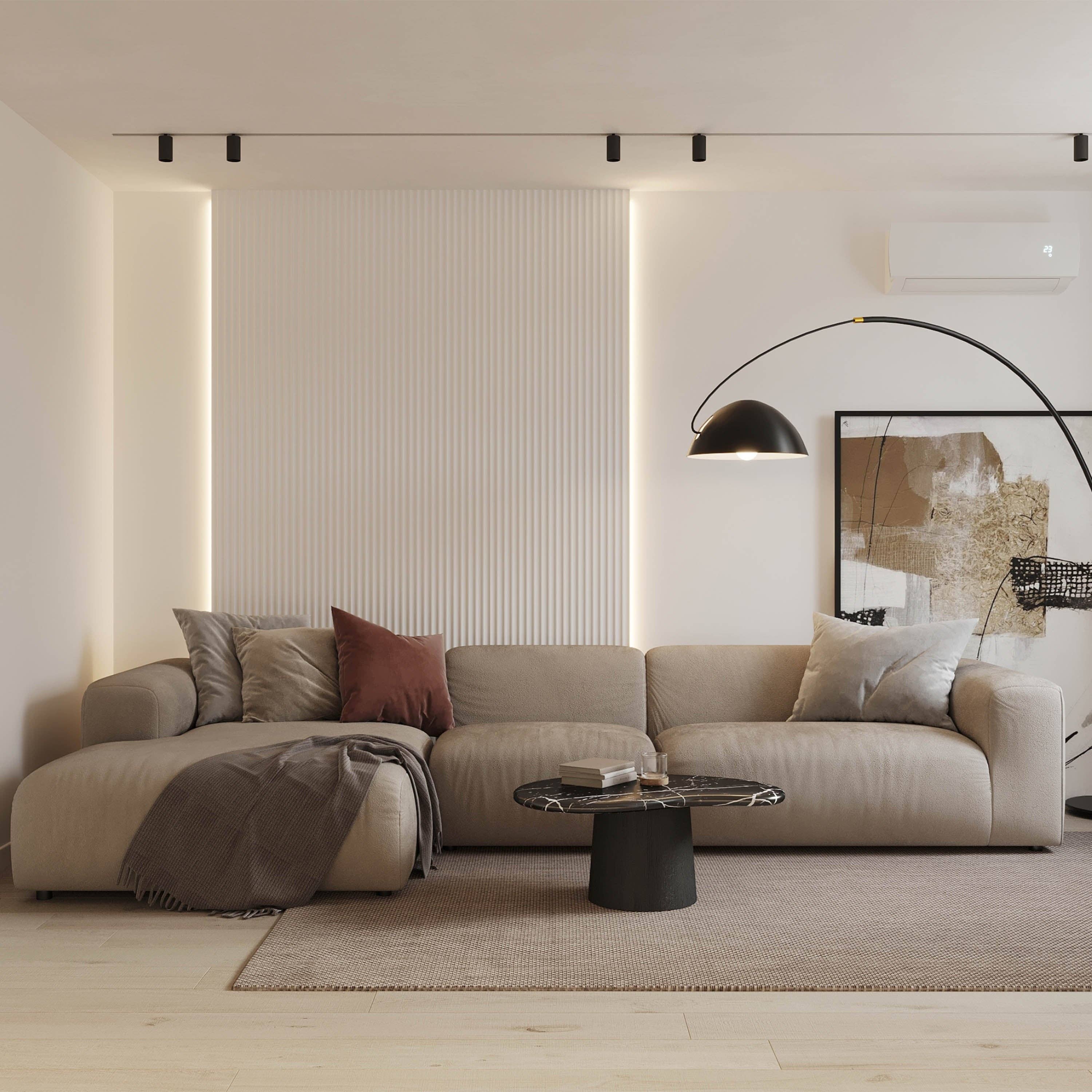 Walloro Luxury Embossed Wallpaper – Großhandel Wandvertäfelung – Weißes Marmorimitat-Wandpaneel aus Polystyrol – Wanddekor von Walloro in Premiumqualität7