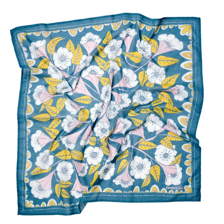 34" Wild Rag Evangeline Bandana for wholesale by Handker Bandanas