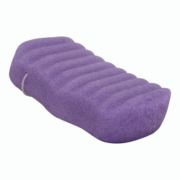 Esponja de konjac para o corpo Lavanda - calmante por atacado de Elicious