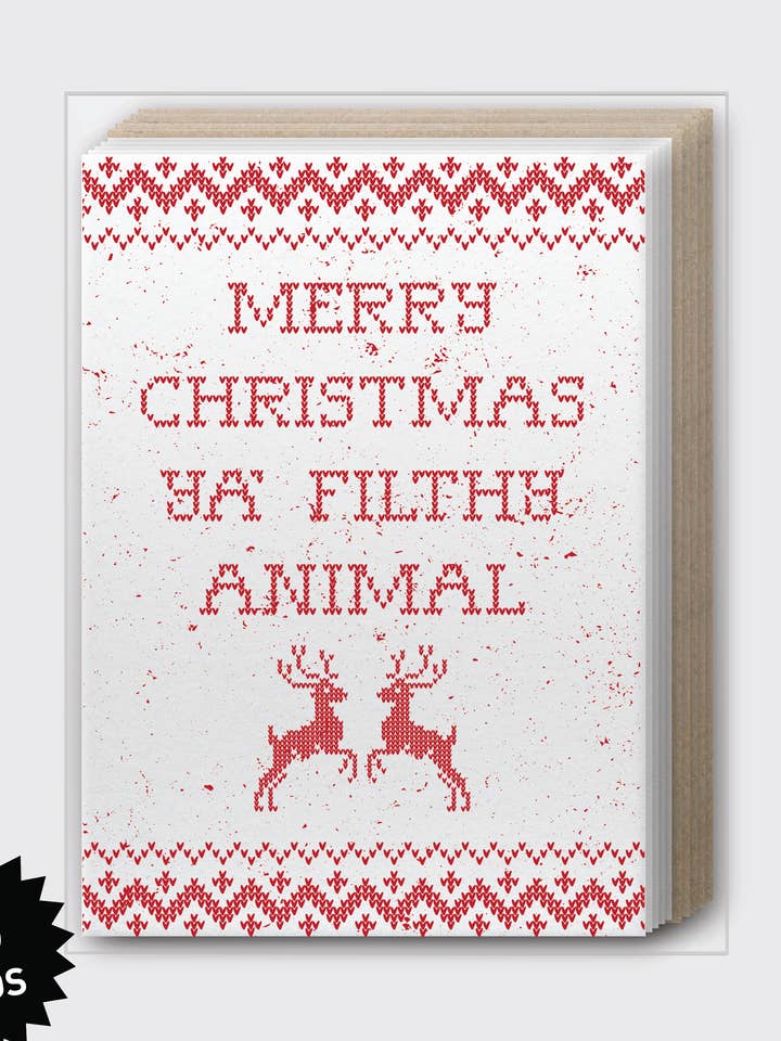 Box Set of 10 - Filthy Animal for wholesale by Pike Street Press