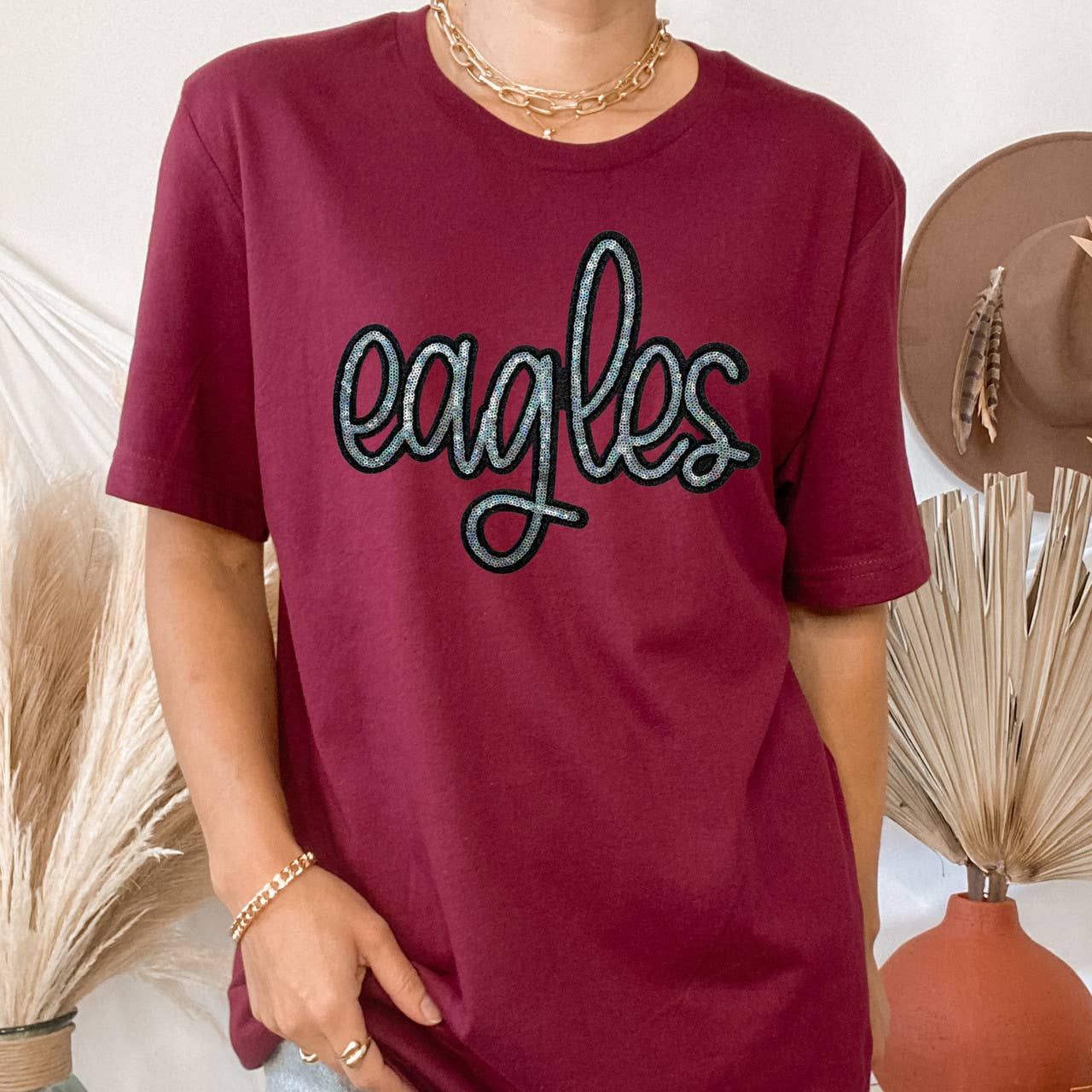 Trendy Transfers - Wholesale Patch - Eagles Sequin Patch7