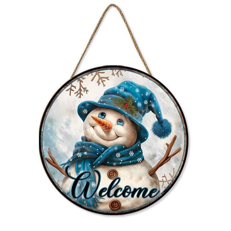 Ekartini - Wholesale Door Hanger - Wooden Creative Round Door Sign Hanging0