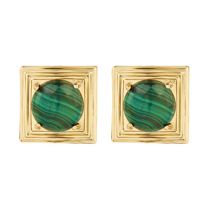 Ninon - Wholesale Stud/Post Earrings - Lampi Kare Küpe5